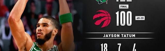  西亚卡姆28+13+7，猛龙终结绿军七连胜  